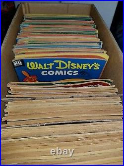 1 HUGE LOT 168 Golden Age Dell Walt Disney Lantz Comics 1941.10 cents books