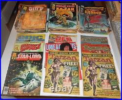 170+ Huge VINTAGE COMICS + MAGS LOT 1950s 1960s 1970s 1980s house clearance