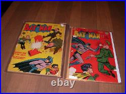 1942 Batman Detective Comics lot of 121 comic books DC Comics Golden Age