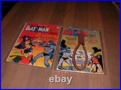 1942 Batman Detective Comics lot of 121 comic books DC Comics Golden Age