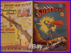 1942 Superman, #15, Golden Age, Vg Cond, See Info