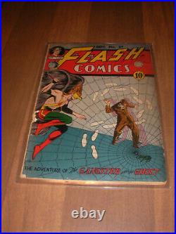 1944 Flash Comics # 57 DC Comics Golden Age PRICE REDUCED BIG WEEKEND SALE