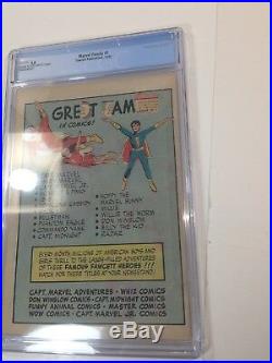1945 Golden Age Marvel Family #1 Cgc 3.0 Key 1st Black Adam Early Shazam