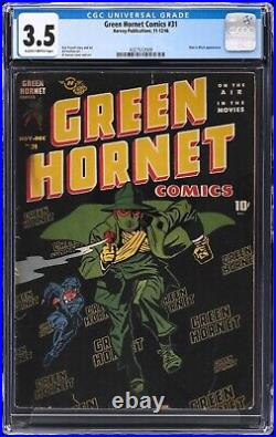 1946 Harvey Publications Green Hornet Comics #31 CGC 3.5 Golden Age