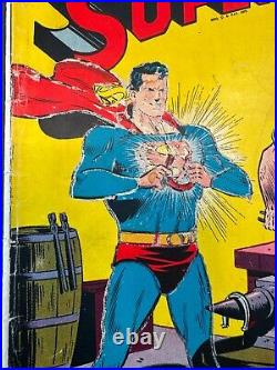 1947 DC Superman #48 Golden Age Good 2.0 Lex Luthor Story 1st Time Travel Story