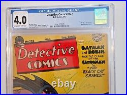 1947 Detective Comics # 122 CGC Graded 4.0 DC Golden Age Cat Woman Universal