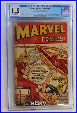 1948 Marvel Mystery Comics #88 RARE- CGC Graded -GOLDEN-AGE COMIC-Great Color