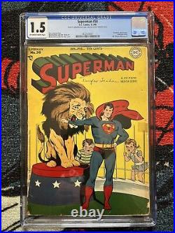 1948 Superman 50 CGC 1.5 Classic Cover