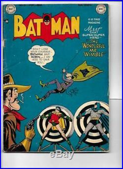1949 Batman # 51 Golden Age DC Comic