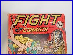 1949 Fight Comics # 61 Golden Age Fiction House Good Girl Art +