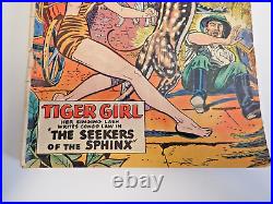 1949 Fight Comics # 61 Golden Age Fiction House Good Girl Art +