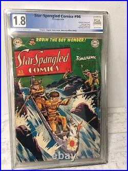 1949 Star Spangled Comics #96 DC featuring TOMAHAWK PGX Certified GOLDEN AGE