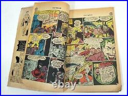 1951 vintage BATMAN no. 66 Estate Golden Age DC Comic JOKER COVER