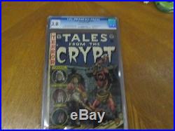 1952 Tales from the Crypt CGC 3.0 graded golden age pre code horror comic book