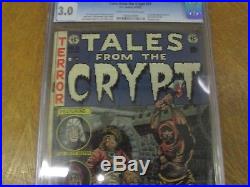 1952 Tales from the Crypt CGC 3.0 graded golden age pre code horror comic book