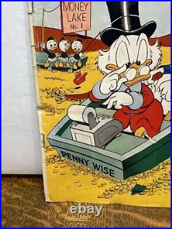 1952 Walt Disney's Dell #386 Uncle Scrooge Issue #1 Comic Book Nice Complete