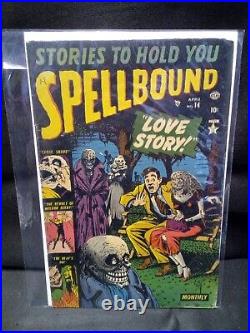 1953 Stories To Hold You Spellbound #14 Love Story Very Rare