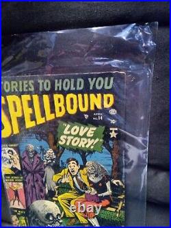 1953 Stories To Hold You Spellbound #14 Love Story Very Rare