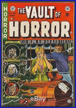 1954 Vault Of Horror Golden Age Comic #35