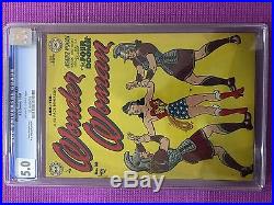 3 Issue Golden Age Wonder Woman Lot 1944 #11 CGC 3.5, #32 CGC 3.5, #33 CGC 5.0