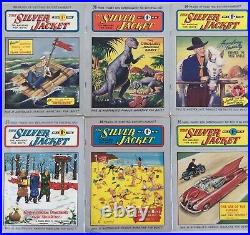 38x THE SILVER JACKET # 1 38 FULL SET BIGGLES 1953 GOLDEN AGE AUSTRALIAN COMIC