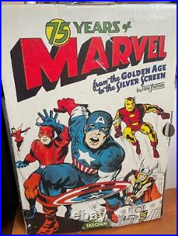 75 Years Of Marvel From Golden Age To Silver Screen- Hardcover Book In Box