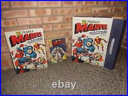 75 Years of Marvel Comics XL From Golden Age to Silver Screen SEALED COMPLETE HB