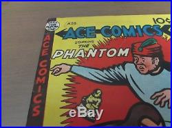 ACE COMICS starring THE PHANTOM #145 Golden Age comic Canadian edition SUPERHERO