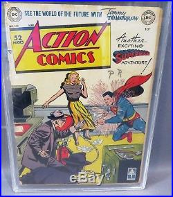 ACTION COMICS #142 (Golden Age Superman) PGX 4.0 VG DC Comics 1950 cgc