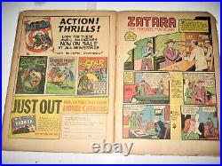 ACTION COMICS #42 1st Vigilante DC GOLDEN AGE WWII COVER