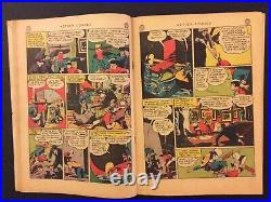 ACTION COMICS #78 GOLDEN AGE 1944 SUPERMAN 10 Cent DC Complete JERRY SIEGEL