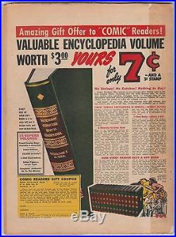 ADVENTURE COMICS #78, DC GOLDEN AGE'42, MANHUNTER/SANDMAN WAR COVER by KIRBY