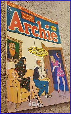 ARCHIE #24 (1947 Golden Age) Pages & Cover Nice But Cover Is Loose