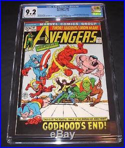 AVENGERS #97 CGC 9.2 from 1972 Golden Age Timely characters Kree-Skrull War