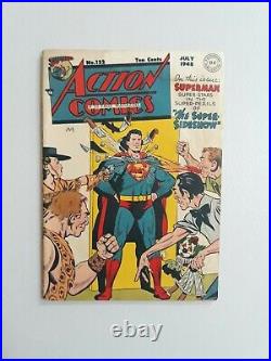Action Comics 122 Golden Age DC Comics Superman 1948