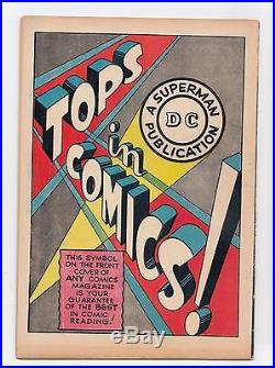 Action Comics #123 Golden Age Superman, Canadian Edition (DC 1948) High Grade VF