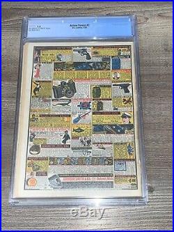 Action Comics 2 CGC 1.5 FR/GD OWithW DC 1938 2nd App SUPERMAN Rare Golden Age