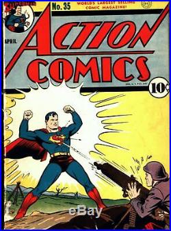 Action Comics #35 Golden Age DC 1.0