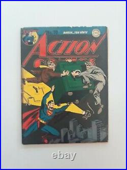 Action Comics 70 Golden Age 1944 DC Comics Superman Please See Description