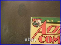 Action Comics #72 May 1944 Golden Age DC Comics ID42688