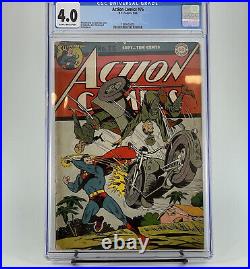 Action Comics #76 CGC 4.0 Golden age