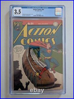 Action Comics 84 Golden Age 1945 DC Comics Superman