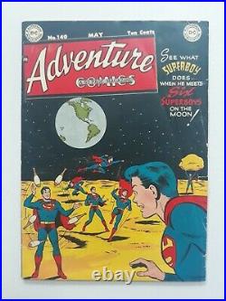 Adventure Comics #140 DC Golden Age Superboy 1949 Scarce