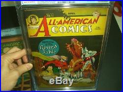 All American Comics 62 CGC 5.0 & 72 5.5 1944! DC Comics Golden Age Green Lantern