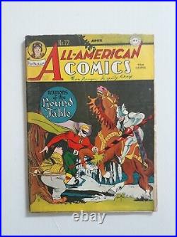 All American Comics 72 RARE, Green Lantern, Atom Golden Age DC 1946