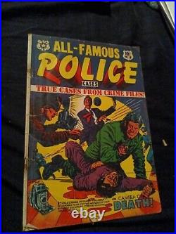 All-Famous Police Cases #9 1953-LB Cole cover Golden age pre code crime American