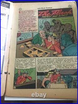 All Flash 23 1946 Golden Age DC Comics Time Travel! Jay Garrick
