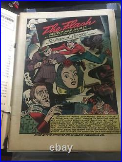 All Flash 7 1942 Golden Age DC Comics Early! Classic Cover Flash