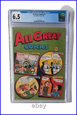 All Great Comics #1 Golden Age Classic Rare