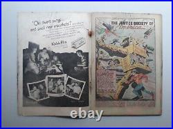 All Star Comics 43, 47, 51, 57 DC 1949, 1950, 1951 Golden Age Justice Society